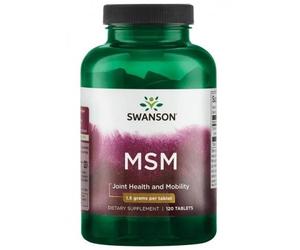 MSM Metilsulfonilmetano, 1500mg - 120 comprimidos