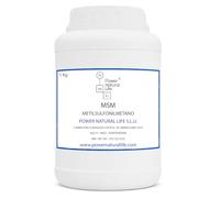 MSM (Metilsulfonilmetano) en Polvo | Power Natural Life | Bote 1 kg | Uso Alimentario, Técnico e Industrial | Compuesto Organosulfurado para Formulación | Materia Prima