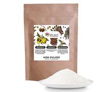 MSM Polvo 800 g - 99,9% de metilsulfonilmetano, polvo de azufre fino y orgánico - MSM powder para mezclar en agua, zumo y batidos - sin aditivos, sin gluten y sin OGM | mituso