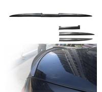 MSMDG 3 Piezas de alerón Trasero para Coche, Compatible con BMW 5 Series F10 528i xDrive 2012 2013, alerón Trasero para Maletero, B Carbon Fiber Look