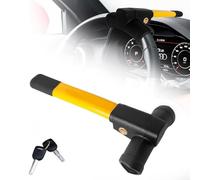 MSMDG Bloqueo Volante Coche para Audi Q5 8R Q3 A4 Allroad/Avant, Barra Antirrobo para Coche, Alta Seguridad, Visible Disuasorio, Alarma de Coche