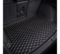 MSMDG Coche Alfombrillas Maletero para Hyundai Tucson 2021-2024, Cuero Tronco Trasera Alfombrilla Antiarañazos Protector Accesorios,D/Black Beige