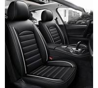 MSMDG Coche Fundas Asientos, para Land Rover Freelander 2 2007-2023 2024 5 Seats Impermeable Funda Asiento Coche para Delanteros y Traseros Accesorios,D/Black and White