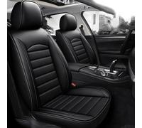 MSMDG Coche Fundas Asientos, para Land Rover Freelander 2 2007-2023 2024 5 Seats Impermeable Funda Asiento Coche para Delanteros y Traseros Accesorios,A/Black Style