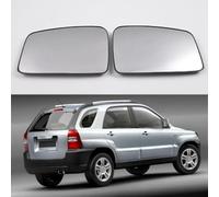 MSMDG Cristal del Espejo Retrovisor para KIA SPORTAGE 2005-2010, Retrovisor Exterior Ajustable Adecuado, Lente de Marcha atrás,B/Right