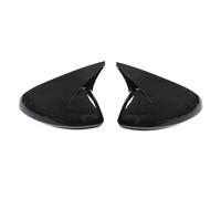 MSMDG Funda para retrovisor Lateral de Coche, Compatible con Opel Insignia 2017-2019, recambios para automóviles,Carbon Fibre
