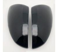 MSMDG Funda para retrovisor Lateral de Coche, Compatible con Peugeot 208 2008 Opel Corsa F 2019-2025, recambios para automóviles,Black