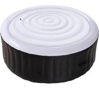 Mspa Whirlpool - Cubierta térmica Hinchable, 165 cm, Redonda, Inflatable Hot Tub Cover,banera hidromasaje 6 Personas