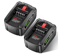 Mspalocell 18V 5.5AH BATERÍA para Bosch PBA/PSB/PSR, AL1880CV AL18815CV AL1830CV, batería de reemplazo para Adornos de Cobertura, Destornilladores inalámbricos, Destornilladores de Taladro, 2 Piezas