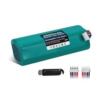 Mspalocell Batería de Repuesto de 14,4 V 6500 mAh Compatible con Yeedi Vac 2 Pro, Vac 2, Yeedi Vac/Vac MAX, para aspiradoras Ecovacs Deebot Ozmo 950 DX9G/DX93/DX96, T5, T8, T8+, T9, T9+, DLX11-54