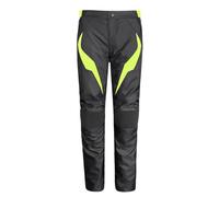 Msport Chaqueta de Moto Impermeable para Mujer, Chaqueta 4 Estaciones con Forro Térmico Extraíble, Transpirable y con Protecciones CE - Pantalones Verde XL