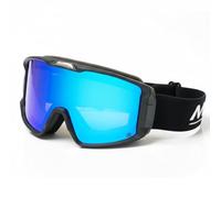Msport Máscara de Esquí y Snowboard REVO HD Vision - Gafas de Ventisca Antivaho, Protección UV400, Compatible con Gafas de Vista (OTG) - Azul