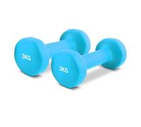 MSPORTS Juego de mancuernas de 0,5 a 5 kg, incluye póster de ejercicios y aplicación de entrenamiento, equipo calistenico