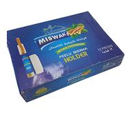 MSPURE Juego de 12 palos de Siwak con funda - cepillo de dientes 100% natural - limpiador, desinfectante y blanqueador - ecológico, biodegradable y vegano [satisfecho o reembolsado] (3)