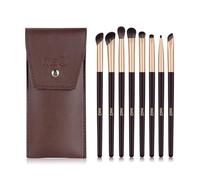 MSQ Juego de pinceles de maquillaje de sombra de ojos Everyday Eye Essentials Set de pinceles de maquillaje para delineador, cejas y pestañas de cerdas sintéticas