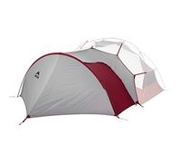 MSR Gearshed Gray V2 - Tienda para campamento - Gris/Rojo - EU Unica
