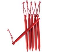MSR Groundhog Stake Kit V2 - Tienda para campamento - Rojo - EU Unica