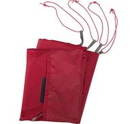 Msr Huella de Tienda de campaña, Nailon, Rojo, Grande, 92 x 92 Pulgadas