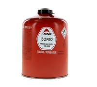 MSR 450g Isopro Canister Europe - Estufa de gas senderismo - Rojo - EU Unica
