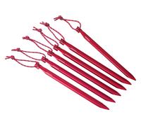 MSR Groundhog Stake Kit V2 - Tienda para campamento - Rojo - EU Unica