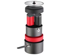 MSR Quick 2 System - Olla para campamento - Rojo/Negro/Gris - EU Unica