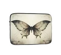 MSRHIUEF Butterfly on The Wing Stamp - Funda portátil para laptop, a prueba de golpes, funda portátil para laptop de 10 pulgadas, para hombres y mujeres, viajes de negocios, oficina, uso diario