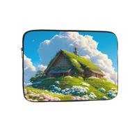 MSRHIUEF Cabin in The Woods Stamp - Funda portátil para portátil a prueba de golpes de 13 pulgadas, para hombres y mujeres, viajes de negocios, oficina, uso diario