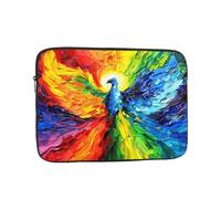 MSRHIUEF Colorful Phoenix in The Sky Stamp - Funda portátil para laptop, a prueba de golpes, de 17 pulgadas, para hombres y mujeres, viajes de negocios, oficina, uso diario