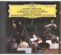 Mstislav Rostropovich - Cello Concerto Dvorak; Tchaikovsky; Rostropovich et Karajan
