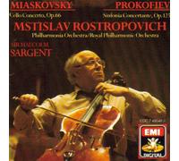 mstislav Rostropovich - Miaskovsky,prokofiev,mstislav Rostropovich (UK Import)