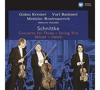 Mstislav Rostropovich - Schnittke: Concerto For Three. String Trio