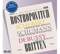 Mstislav Rostropovich - Schubert/Schumann/Debussy: Works for Cello & Piano