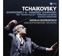 Mstislav Rostropovich - Tchaikovsky: Symphonies 1-6, Manfred Symphony, Overtures, Rococo variations