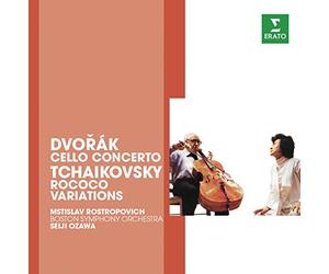 Mstislav Rostropovitch and Seiji Ozawa - Dvorak: Cello concerto Op.104; Tchaikovsky: Rococo Variations