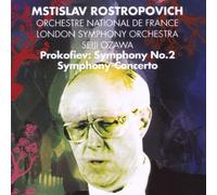 Mstislav Rostropovitch - Symphony No.2 & Symphony-Concerto For Cello & Orchestra