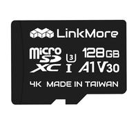 MSTJRY LinkMore 128GB XV13 (Agon) Micro SDXC Card, A1, UHS-I, U3, V30, Class 10 Compatible, Read Speed Up to 100 MB/s, Write Speed Up to 40 MB/s, SD Adapter Included