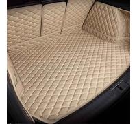MSTMAZZ Coche Cuero Funda Maletero para BMW X5 F15 7 Seats 2013-2018, Cobertura Completa Impermeable AntiarañAzos Alfombrillas para Maletero, Coche Interior Proteccion Accesorios, Beige