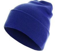 MSTRDS Beanie Beanie Basic Flap Long Version Royal Einheitsgröße