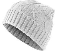 MSTRDS Beanie Beanie Cable Flap White Einheitsgröße
