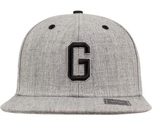 MSTRDS Gorra G Letter Snapback Heather Grey L