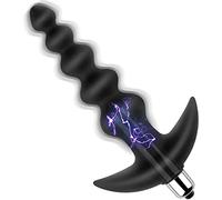 -Mštúṛbâtéúr Jøúét Šéxúél Göđemiché Btt à nâl nạl Þlıġš Hommé Þroštàté Btt à nâl Þlúġ à nâlé Femmé Desbútnté Desbútntado Šèxtôyšé Þ išir Må štúrbåtéúrš/Black/17,5 cm