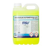 MSU - Detergente Lavavajillas Profesional Extra Concentrado | Ideal para Máquinas Automáticas y Túneles de Lavado | Acción Desengrasante Potente | Evita Manchas en Cristalería, 24 kg