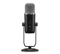 Msuiiixcccc All-In-One USB Studio Condenser Microphone 4 Pickup Modes To Suit Versatile Recording Environments with Monito