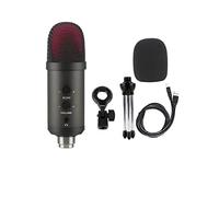 Msuiiixcccc BM900 USB Microphone for Recording/Streaming/Gaming, Professional Microphone for PC/Laptop, Voice Volume Control (Color : A, Size (A As The Picture Shows)