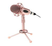 Msuiiixcccc Condensador Microphone with Stand,for Pc Laptop Gaming.Meeting