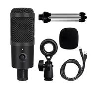 Msuiiixcccc Condenser Microphone is Suitable for Laptop Computer Professional USB Microphone with Headset Game Live Broadcast (Color : B, Size (A As The Picture Shows)