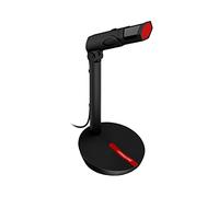 Msuiiixcccc Karaoke Microphone Vocal Record Singing Studio PC USB 3.5mm for Computer Vol Adjust Switch Rotatable Flexible Professional Mic (Color : Style 1) (Style 1)