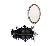 Msuiiixcccc Metal Shcok Mount Mic Stand Microphone Spider Proof Windscreen Pop Filter for PC K820 K300 K200