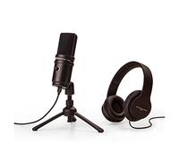 Msuiiixcccc Microphone -2PMP Podcast Mic Pack with Broadcast-Style USB Microphone for Record Podcast and Stream with Your Computer Suitable for Anchor, Dubbing Studio, Recording, st