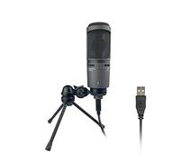 Msuiiixcccc Microphone AT2020U Condenser Recording Studio USB Podcast Gaming Microphone Mic for Youtube Live WithTripod Stand Desktop Used Suitable for Anchor, Dubbing Studio, Recording, st